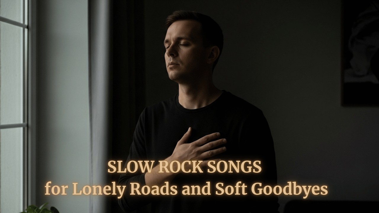 Midnight Slow Rock Playlist – I Left the Radio On for You | Relaxing Emotional Rock