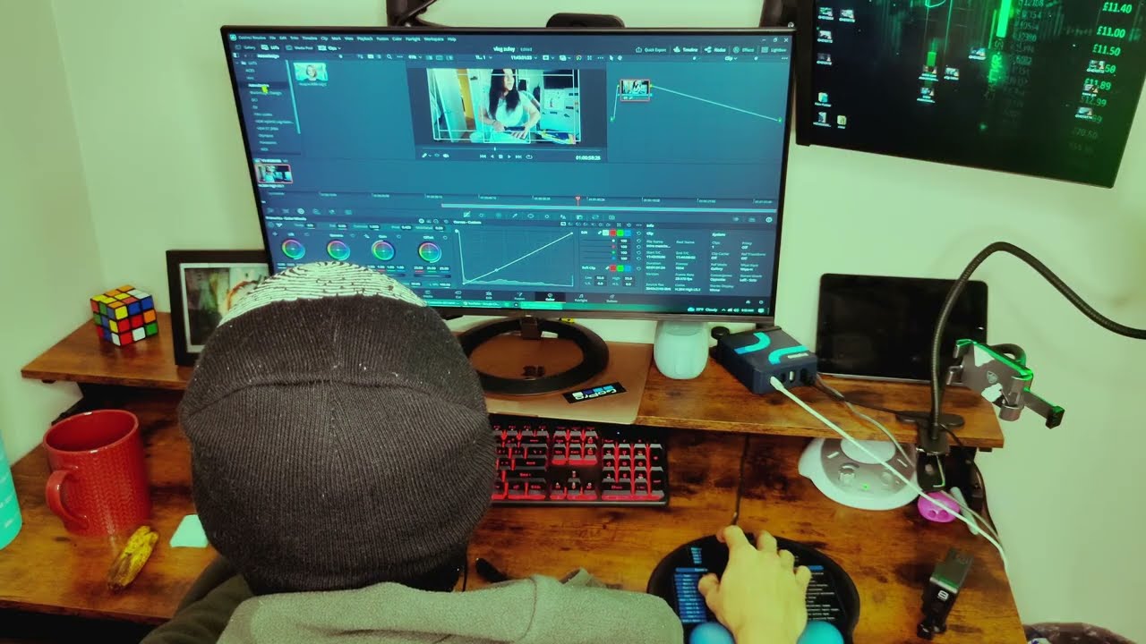 Asi EditÉ el video de mi #esposa en DAVINCI RESOLVE 1 hora intento de POV