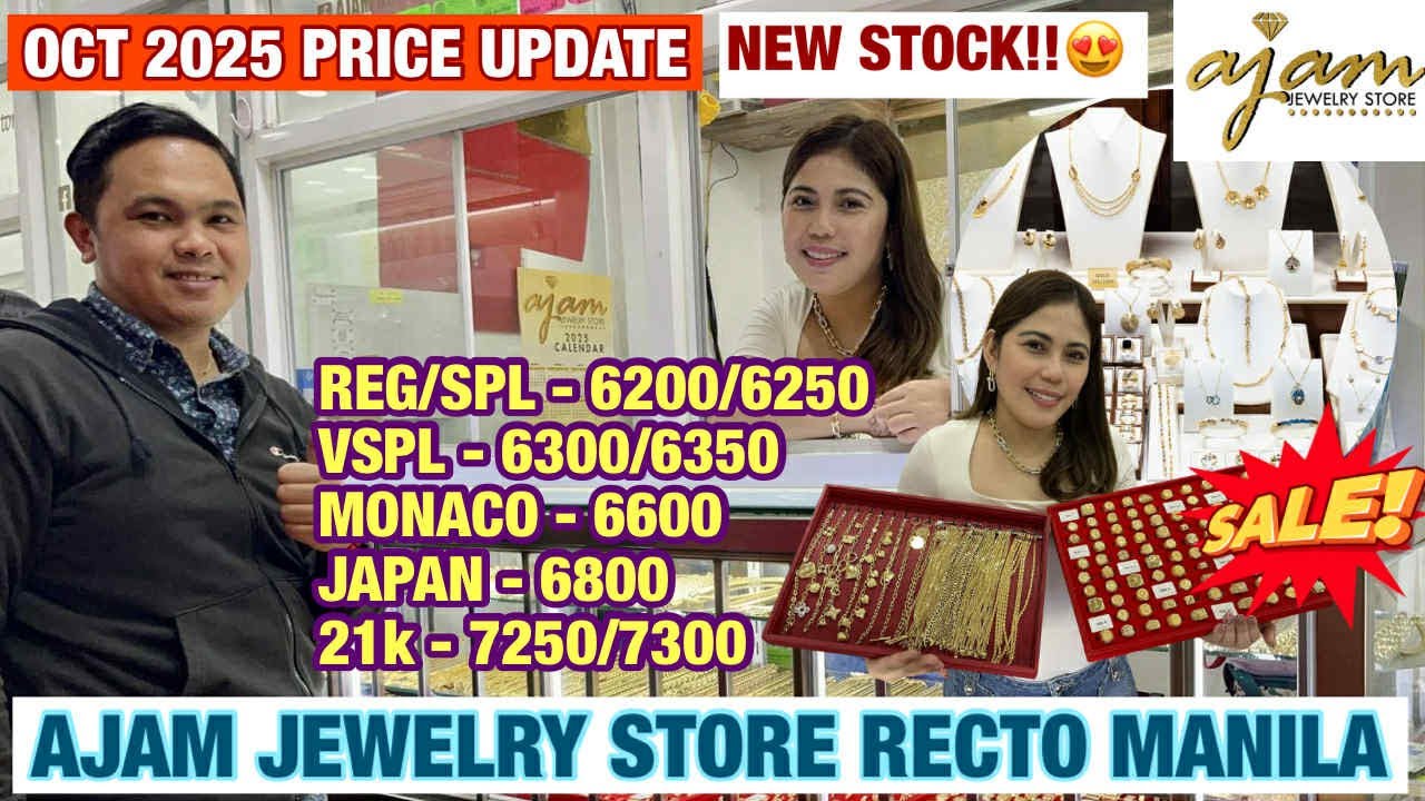 PRICELIST NG GOLD SA C.M RECTO 
