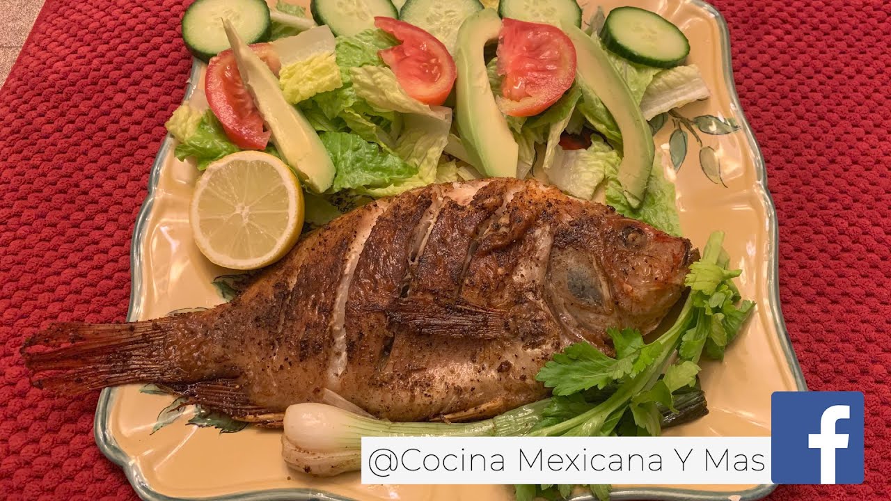 Pescado (Tilapia) Frita- Receta Super F&aacute;cil
