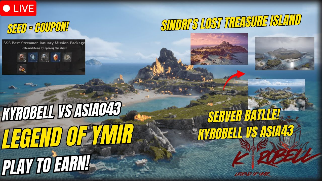Legend Of Ymir | Kyrobell Vs Asia043! Inter-Server Battle! ( Tagalog )