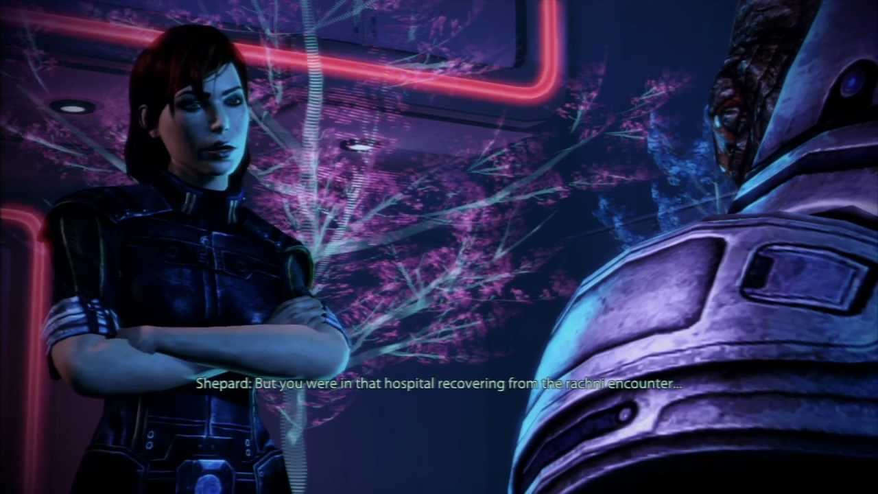 Mass Effect 3 Citadel dlc meeting Grunt (FemShep edition)