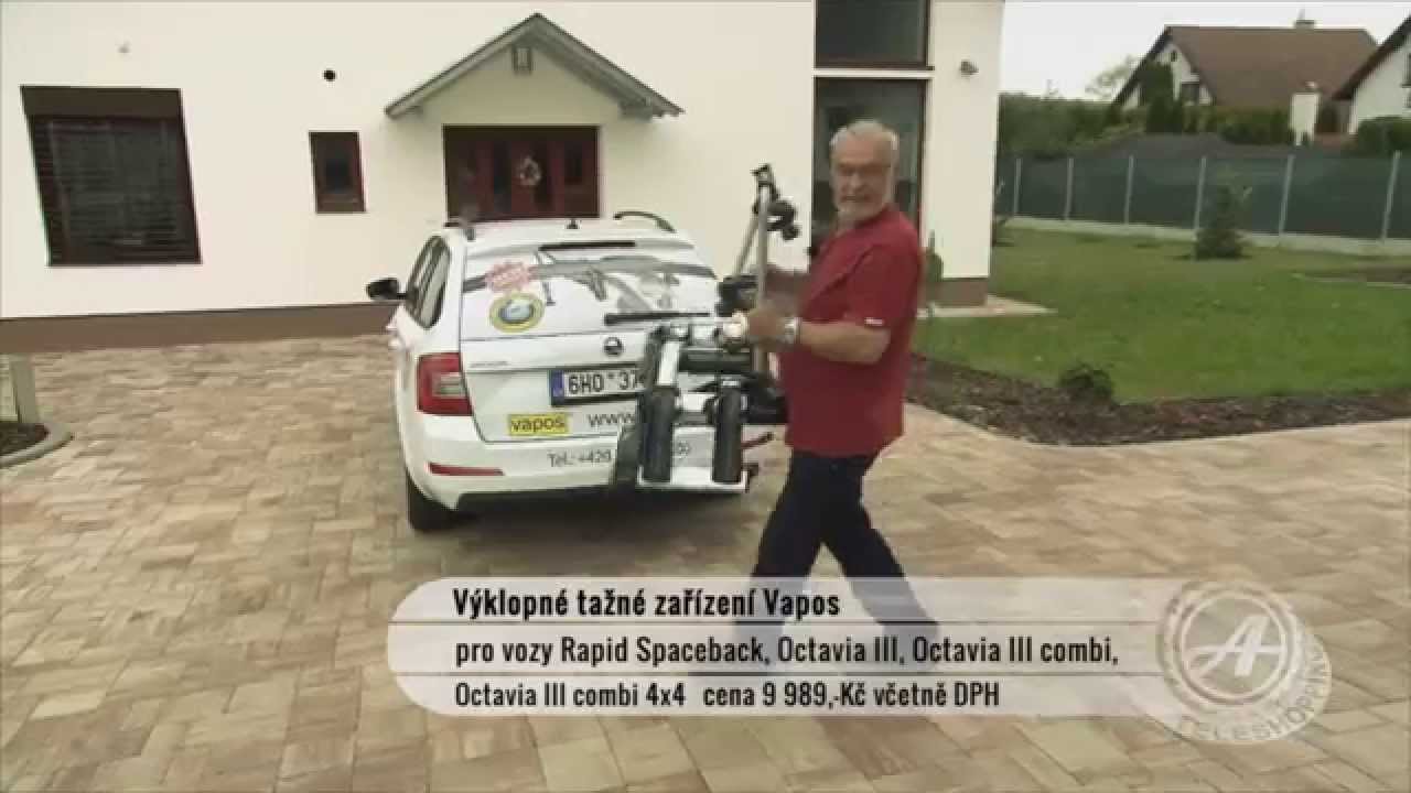 Vapos - výklopné tažné zařízení v pořadu Autosalon Extra