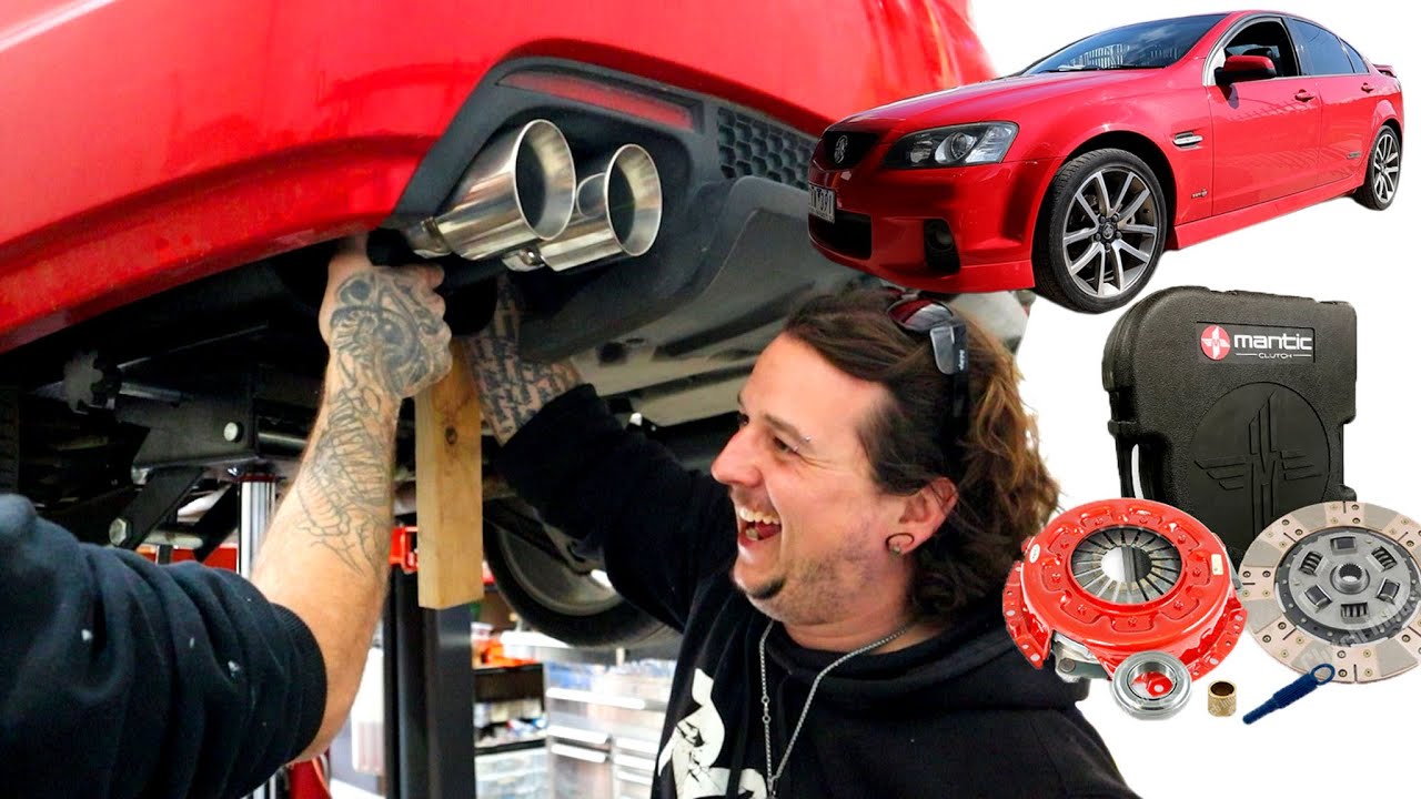 Установка сцепления V8 Holden Commodore Mantic Stage 1 — стоит ли оно того?