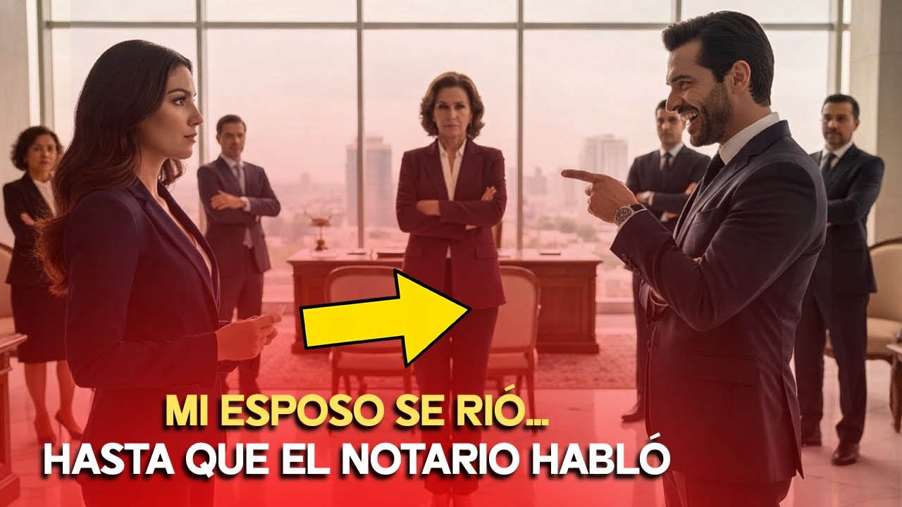 “VINE A RECLAMAR MI HERENCIA” — Mi Esposo se Rió, Hasta que el Notario CONFIRMÓ LA VERDAD