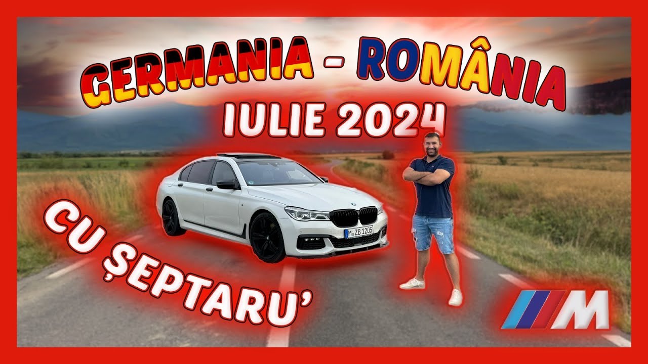 COSTURI ȘI DURATĂ GERMANIA-ROMÂNIA CU BMW 750Ld⏳💰@RoVlog1 2024 #bmw #carvlog #trip