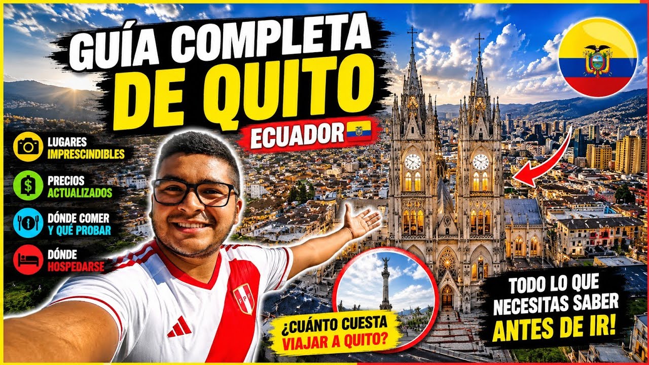 &iquest;QU&Eacute; HACER EN QUITO? 🇪🇨 | GU&Iacute;A COMPLETA BUENA, BONITA Y BARATA! 😱