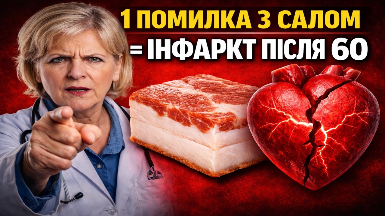 САЛО + ЦЕ ПІСЛЯ 60: УДАР ПО СЕРЦЮ, ТИСКУ І ЦУКРУ! ГОЛОВНА ПОМИЛКА