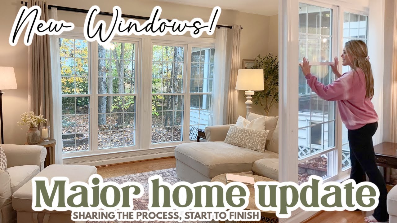 MAJOR HOME UPGRADE! NEW WINDOWS FROM UNIVERSAL WINDOWS DIRECT!