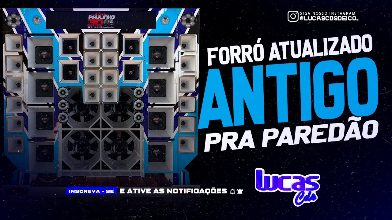FORRÓ ATUALIZADO ANTIGO 2020 MIX ESPECIAL PRA PAREDÃO LUCAS CDS DE ICÓ