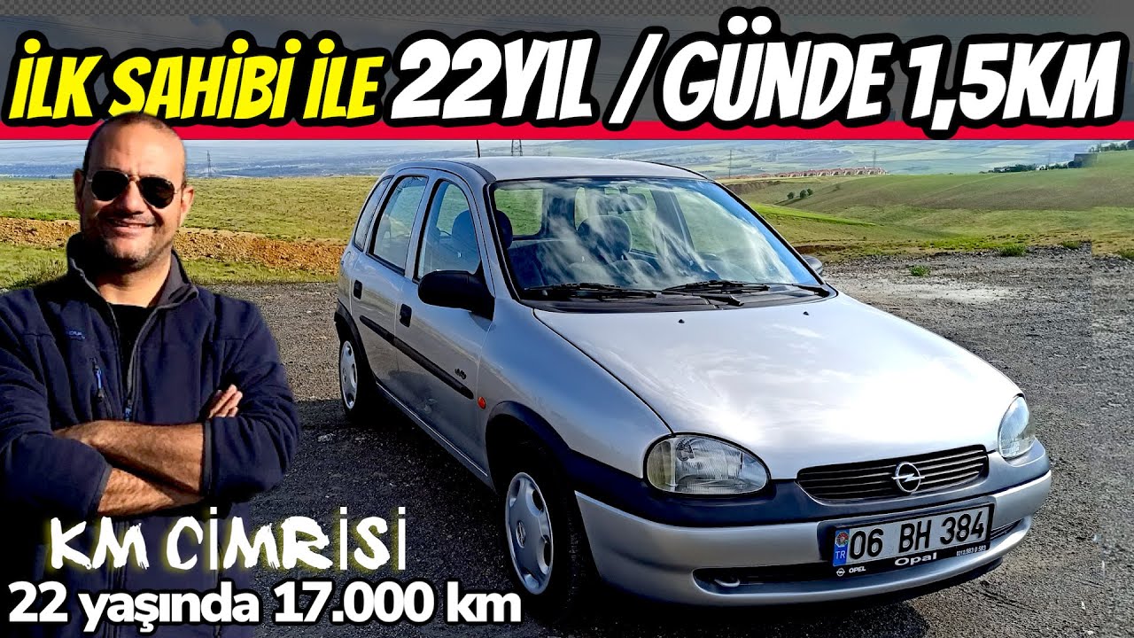 KM CİMRİLERİ | 17.000km | 1998 Opel Corsa B