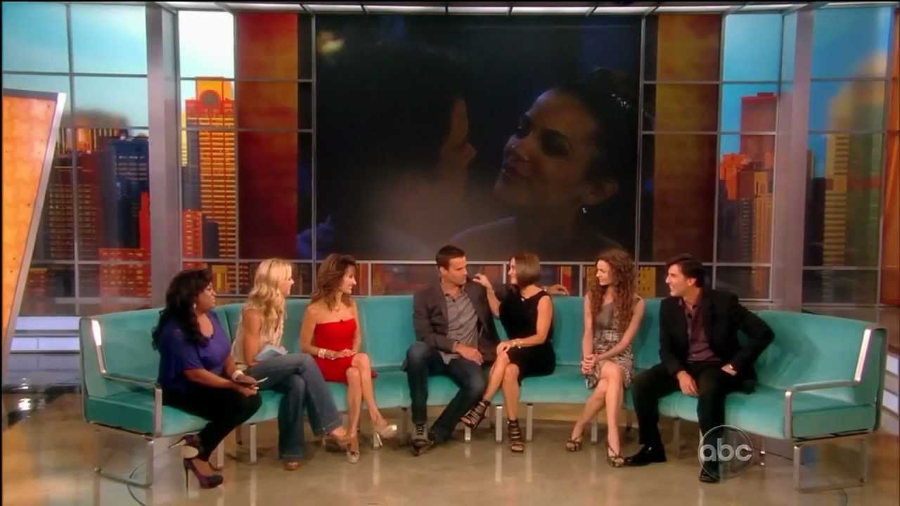 Rebecca Budig/All My Children Cast on The View 9/23/2011