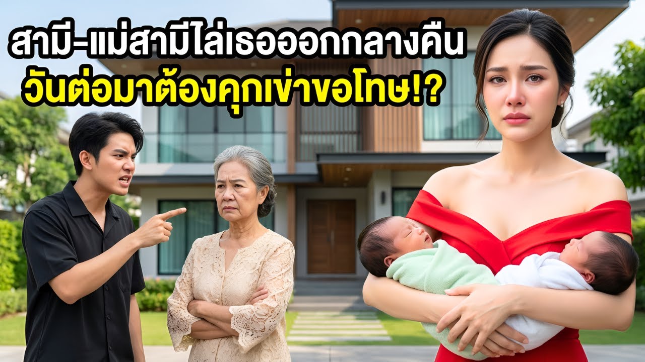 ถูกไล่ออกกลางดึกพร้อมลูกแฝด—ไม่รู้เลยว่าเธอคือมหาเศรษฐีนีที่จะพลิกชีวิตพวกเขา! |ภรรยาถูกสามีทิ้ง