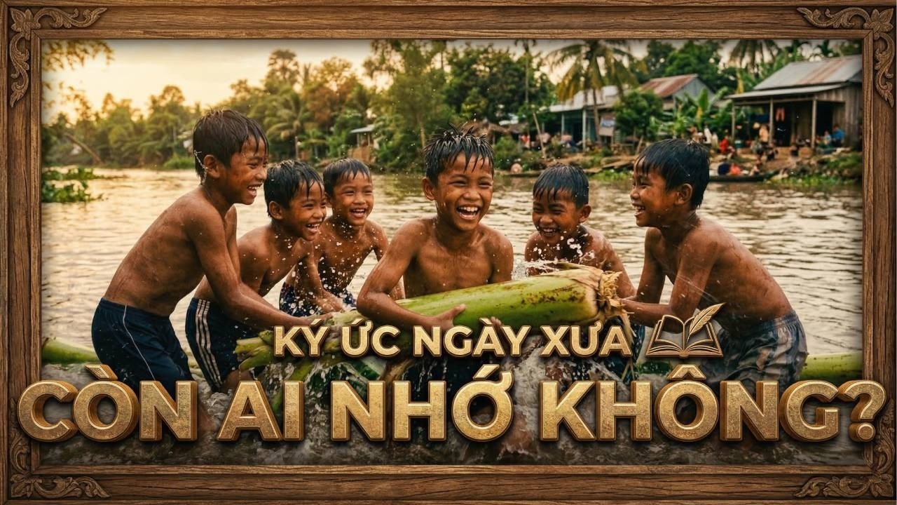 Ký Ức Tuổi Thơ: Những Buổi Trưa Hè Trốn Mẹ Đi Tắm Sông Năm 90