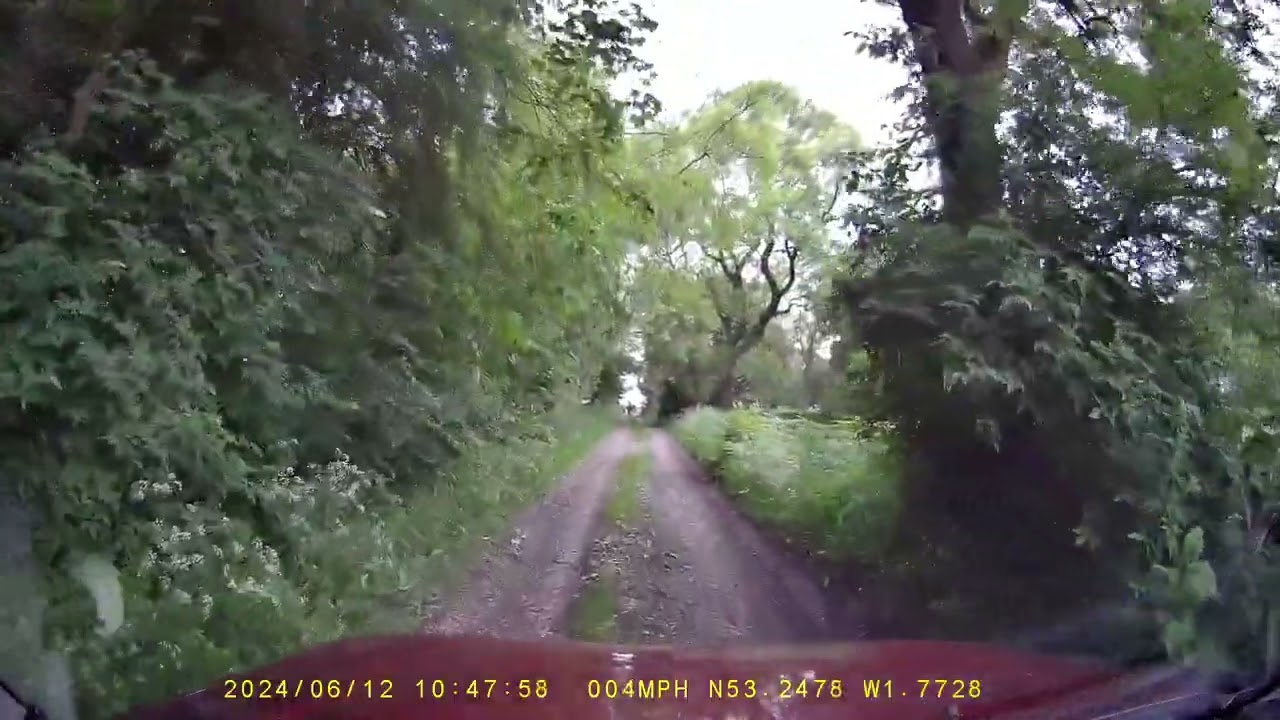 Full green lane for reference. Trailwise ref SK1372-04 Peak District. Bulltor Lane. Gen3 Jimny