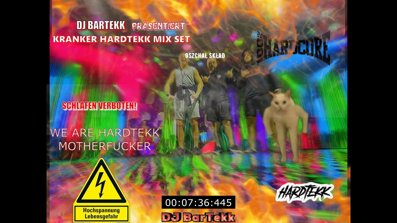 DJ BARTEKK ☠️🎵 KRANKER HARDTEKK MIX ⚠️🔥 185 BPM 🔥