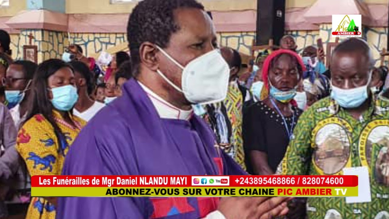 Extrait des Funérailles de Mgr Daniel Nlandu MAYI, Évêque Émérite du Diocèse de Matadi...