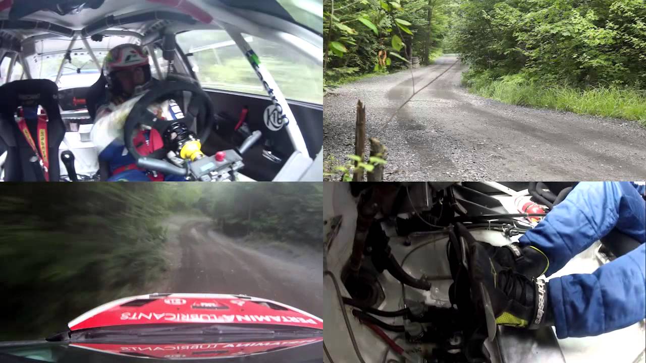 Rifato's Mitsubishi Evolution X Rally Test in Quadvision