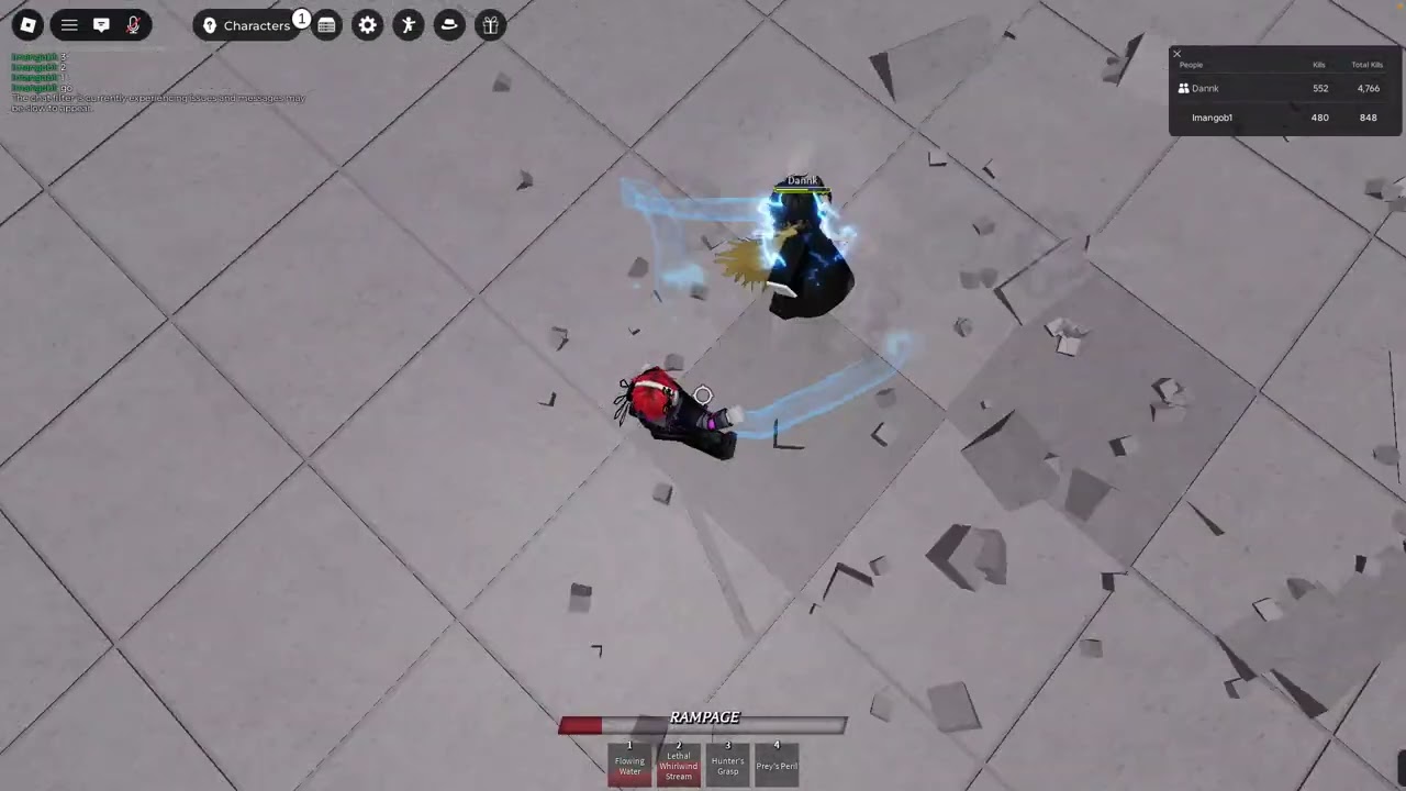 Fighting a player in the strongest battlegrounds (sry for audio)