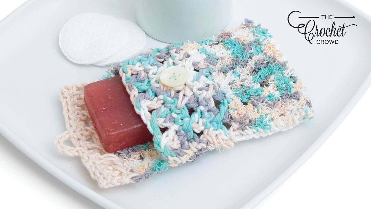 How to Crochet Easy Mesh Soap Saver