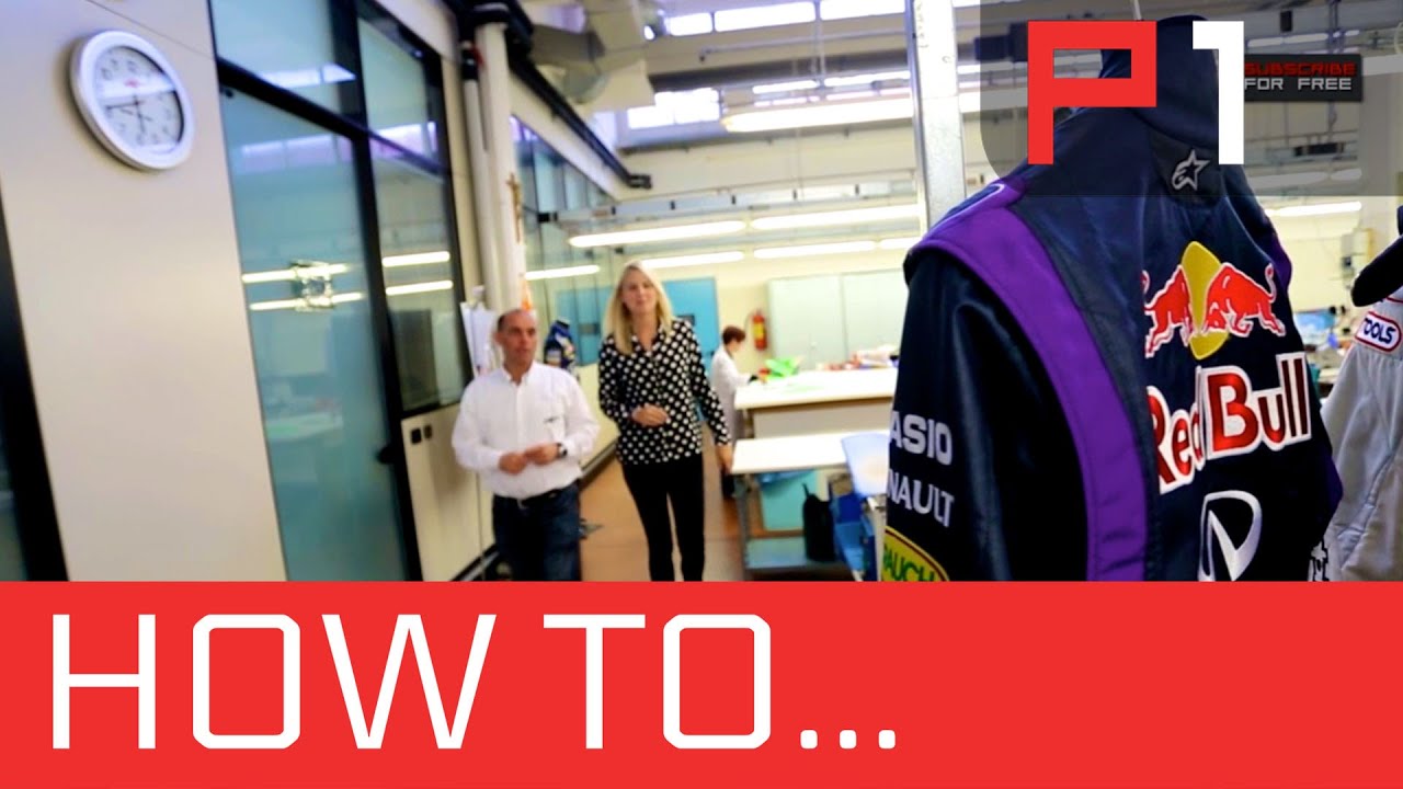 How to make an F1 Red Bull racesuit