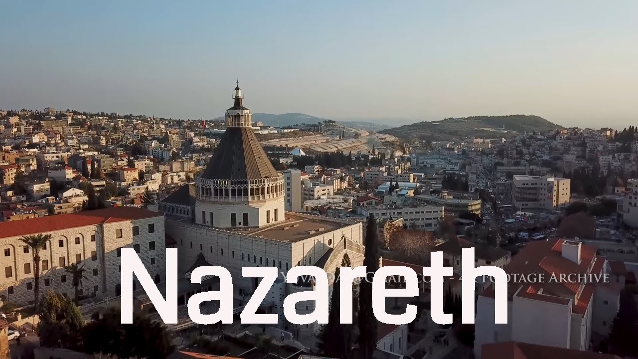 Nazareth - Aerial view / נצרת צילום אויר, الناصرة