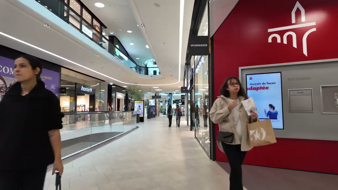 Cloche d'Or Shopping Center | Luxembourg Mall Walk