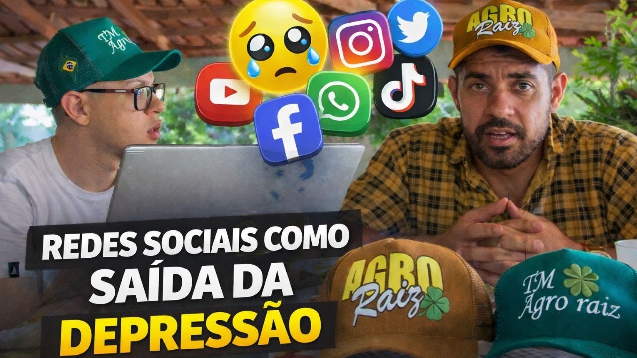 Ele usou as REDES SOCIAIS Para N&atilde;o se Afundar em uma DEPRESS&Atilde;O