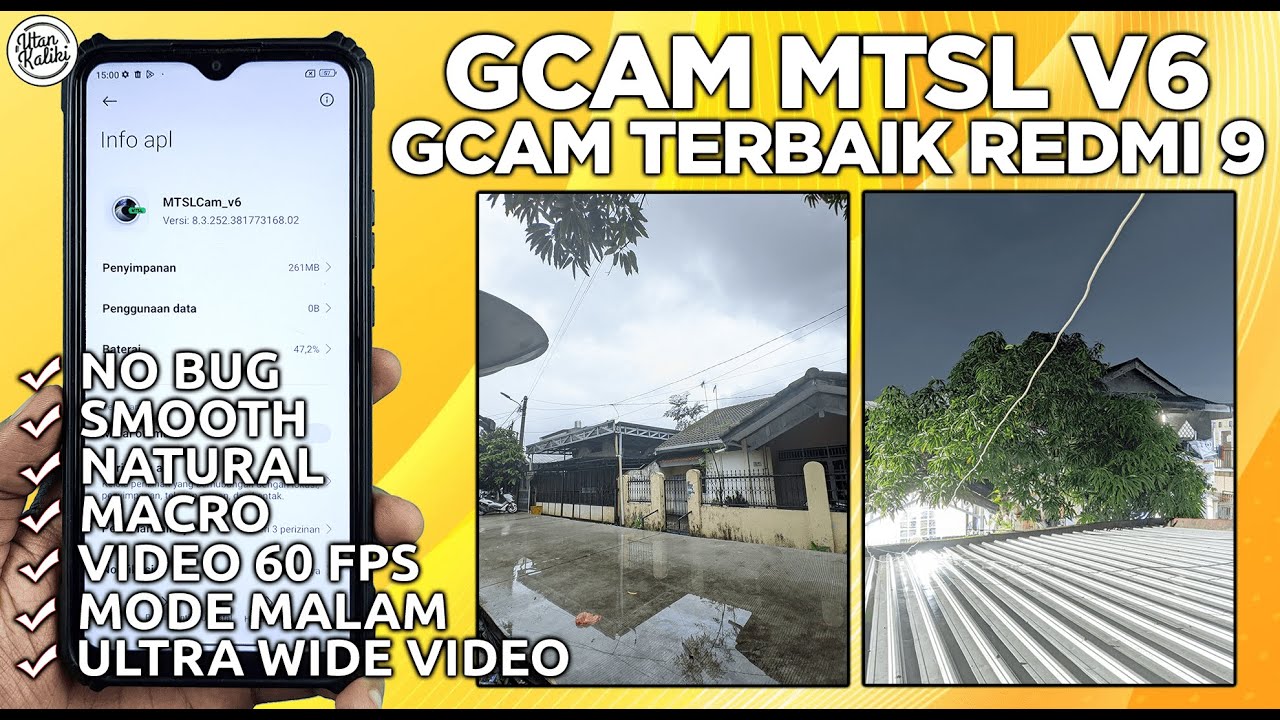 GCAM REDMI 9 | Google Camera GCam MTSL V6 Redmi 9 - Natural photo results and Ultra Wide support