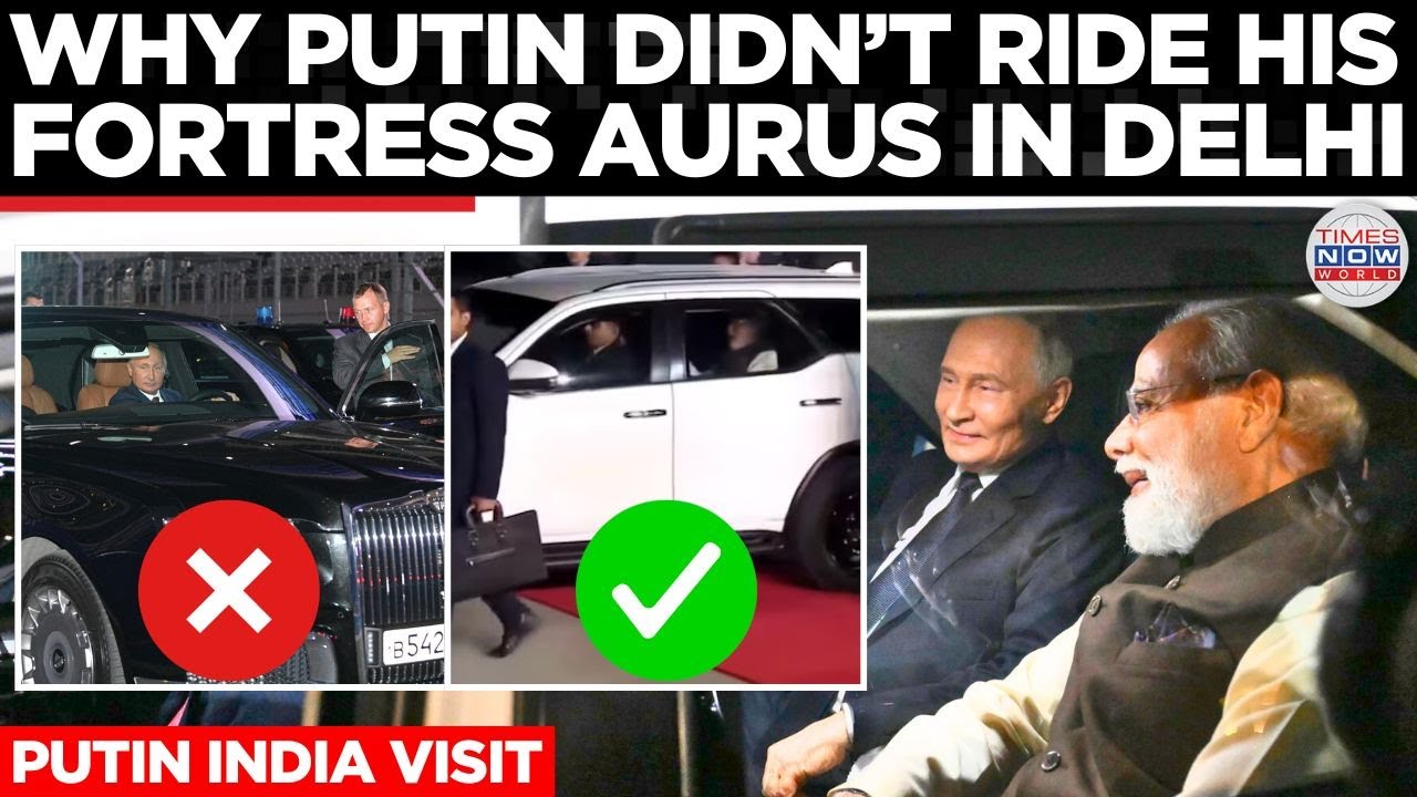 EXPLAINED: Why Putin Ditched Aurus For Modi's Toyota | A Direct Message to NATO