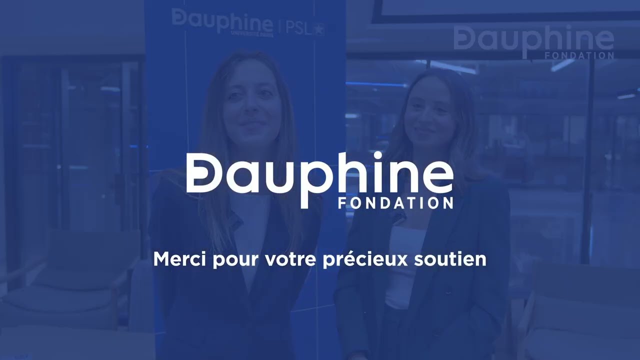 Soirée annuelle 2025 de la Fondation Dauphine - Cérémonie des Trophées étudiants