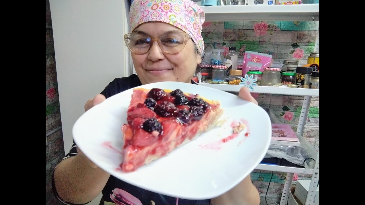 LA MAS DELICIOSA TARTA FRUTOS ROJOS