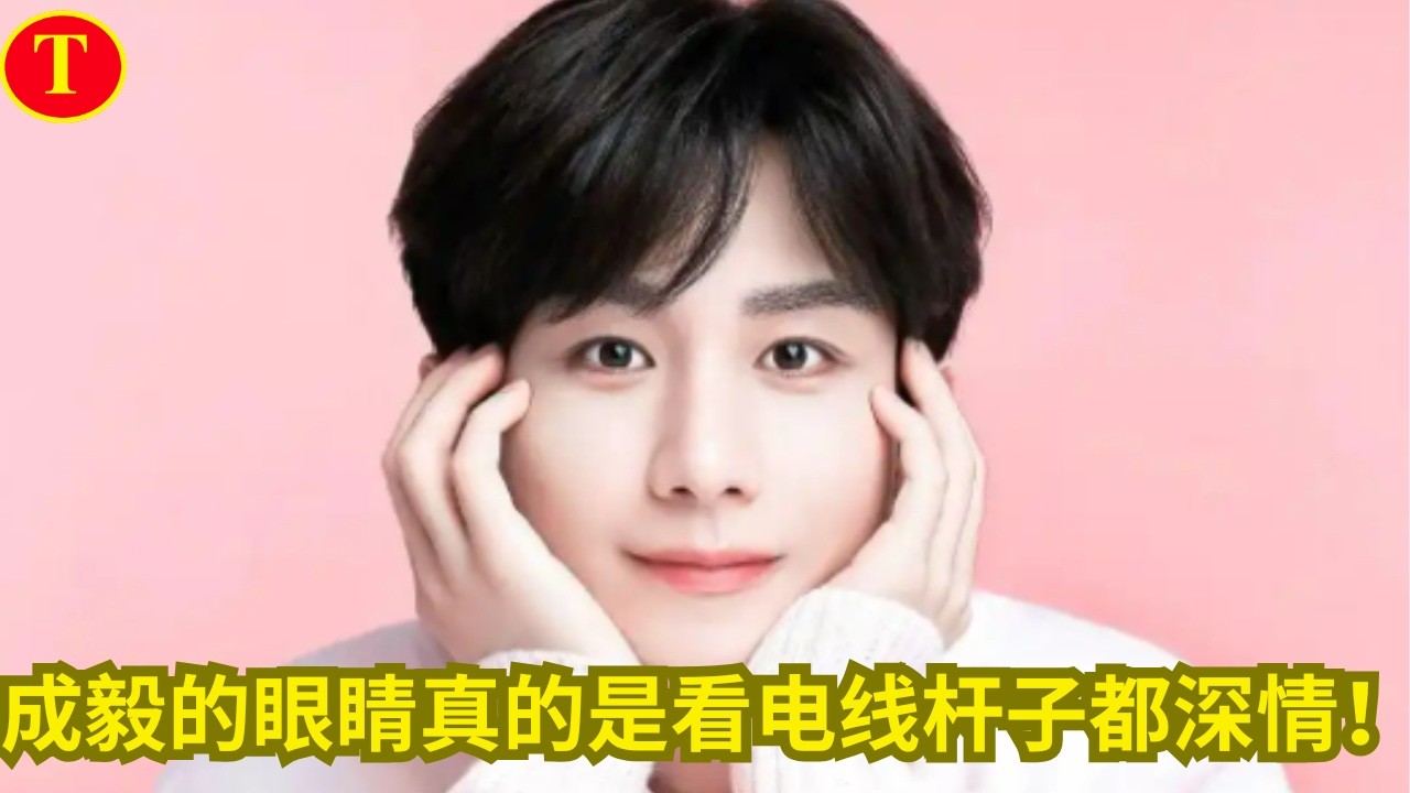 成毅的眼睛真的是看电线杆子都深情！