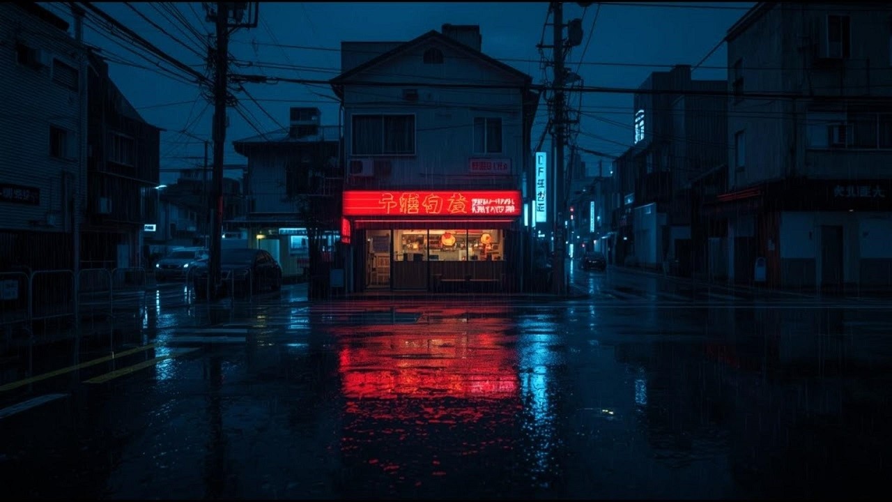 Tokyo After Midnight 🌙 Rain & Lofi Ambience for Deep Sleep