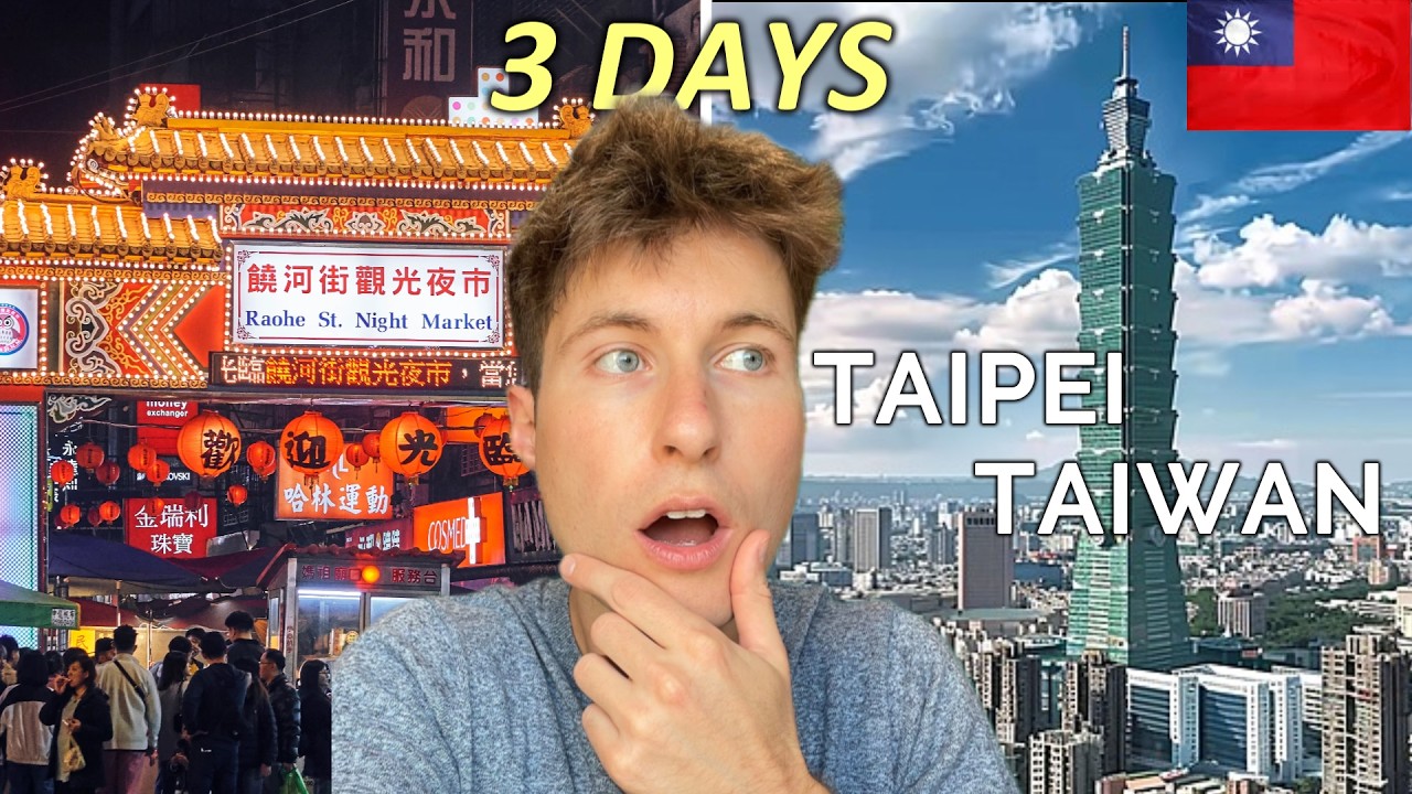 3 Days in Taipei 🇹🇼 Asia's Most UNDERRATED City?
