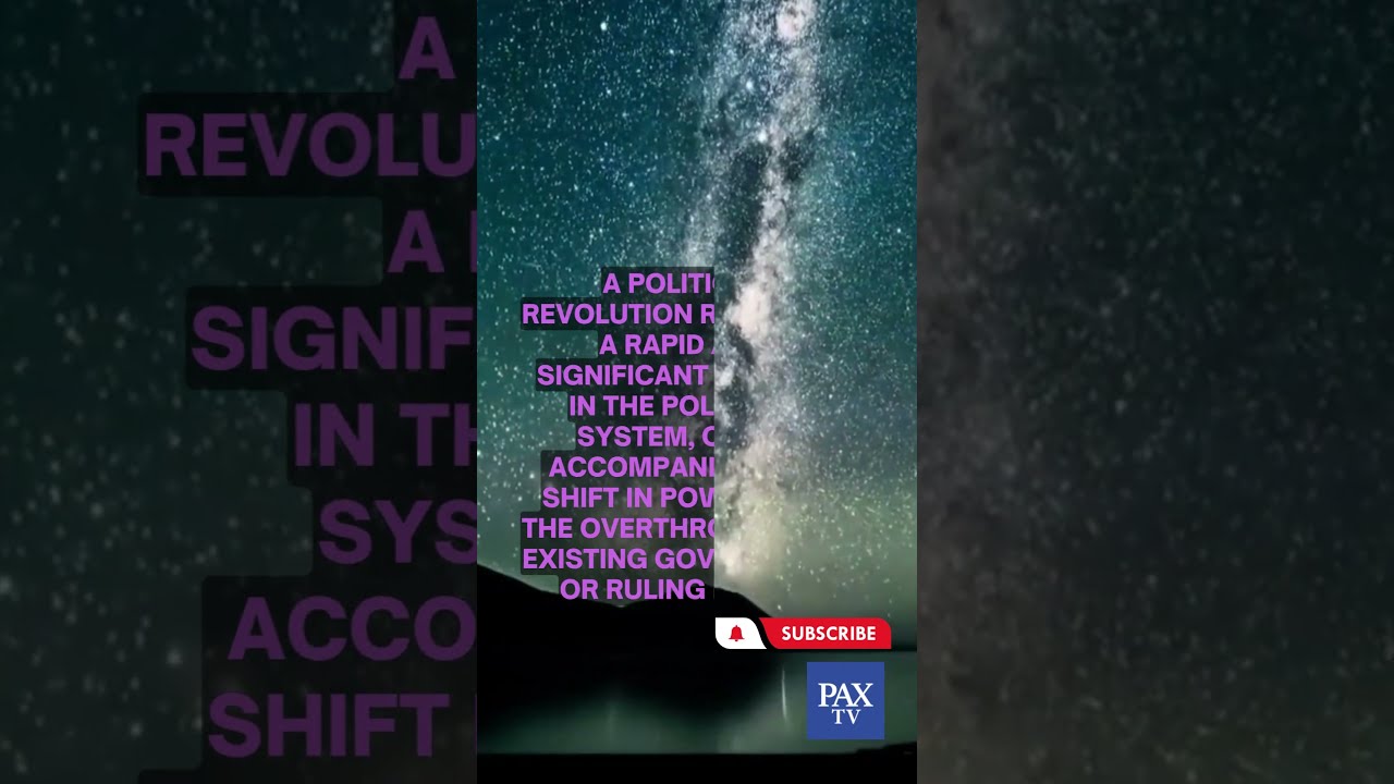 What is a political revolution? #shorts #youtubeshorts