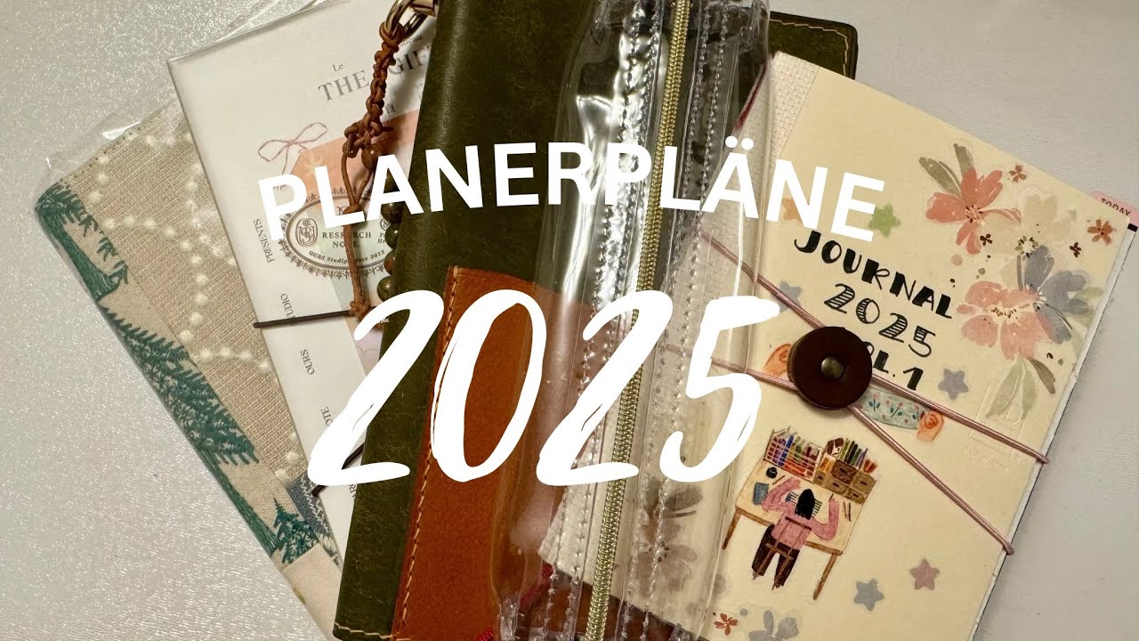 DESK TIME #24 | PLANERPLÄNE 2025 | JOURNALS & PLANER FÜR DAS NEUE JAHR