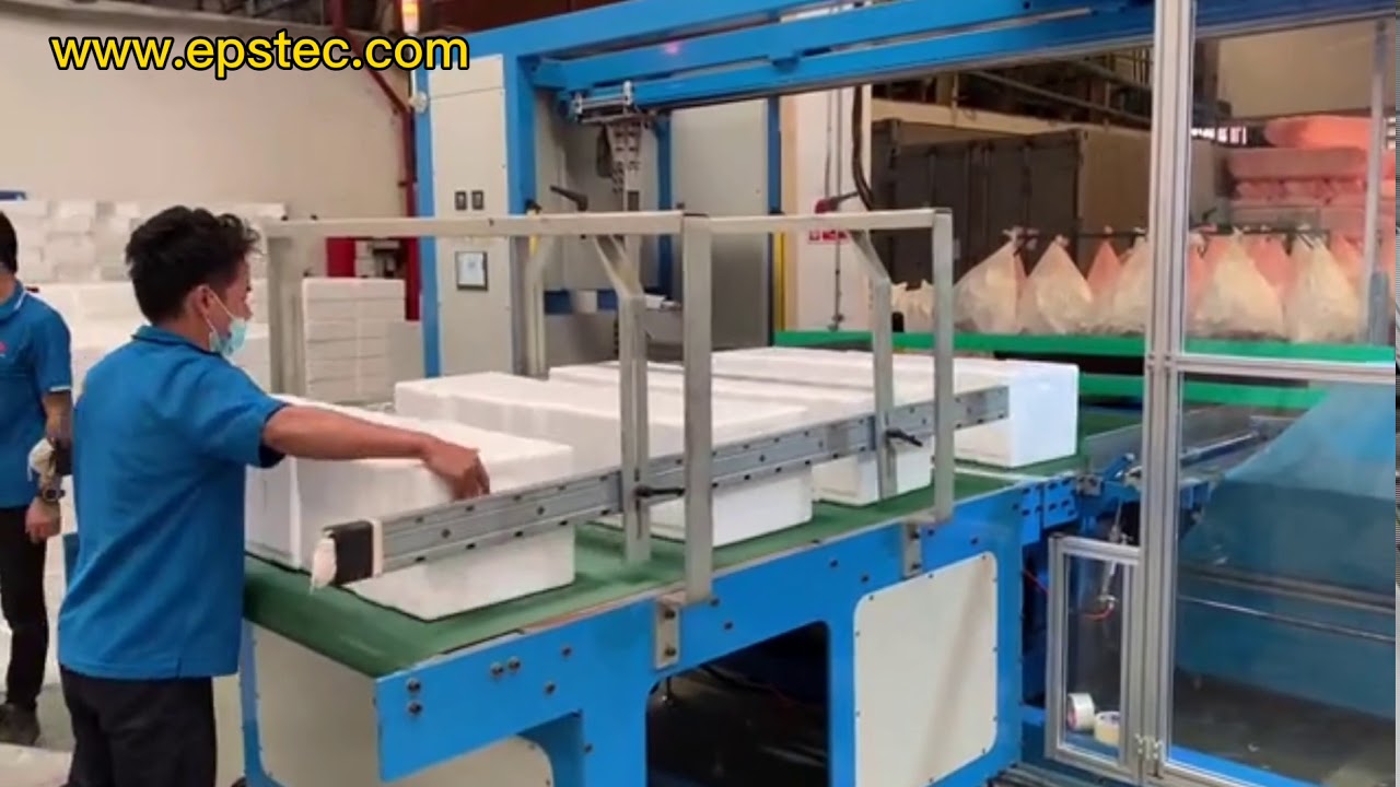 Automatic EPS foam packaging machine for foam product