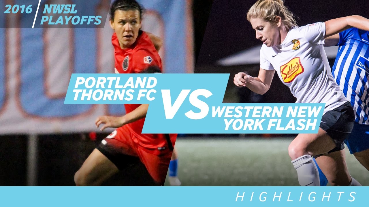 Полуфинал NWSL: Portland Thorns FC против Western New York Flash: основные моменты &mdash; 2 октября 20...