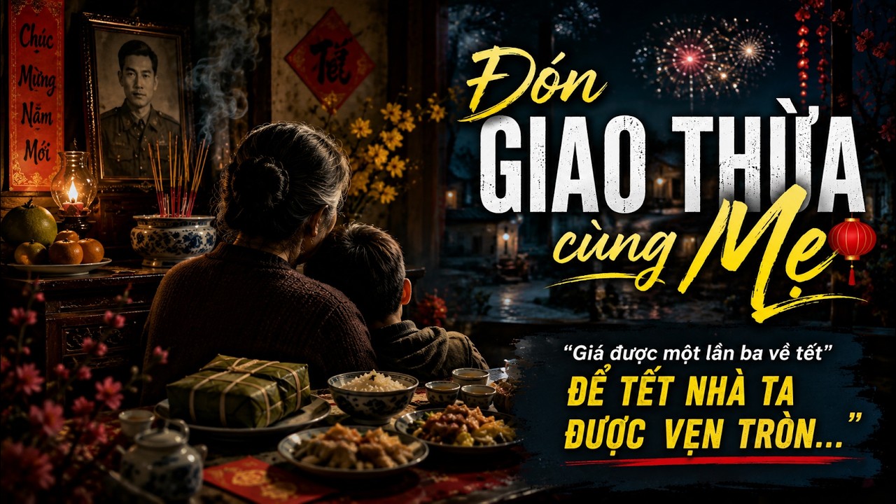 ĐÓN GIAO THỪA CÙNG MẸ | #ballad  | Nghe là thổn thức | #nhactet #nhacxuan