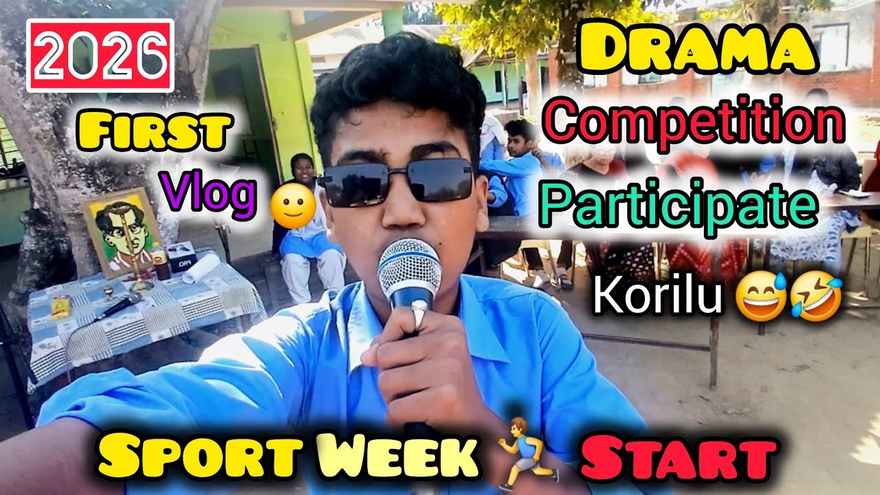 2026r first vlog//sport week//drama competition ❤️