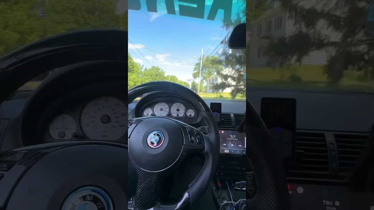 e46 valved exhaust 🔥
