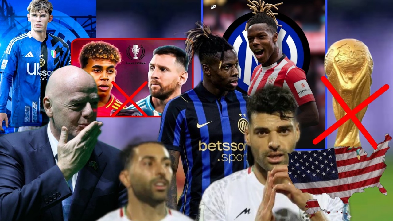 🚨Finalement Yamal ne disputer pas contre messi..nico williams vers inter Milan