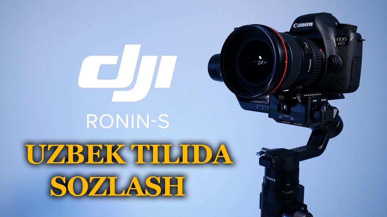 DJI RONIN S TO'G'RI USTANOVKA QILISH // DJI RONIN S UZBEK TILIDA // A TECH UZ // SHAKHZODBEK