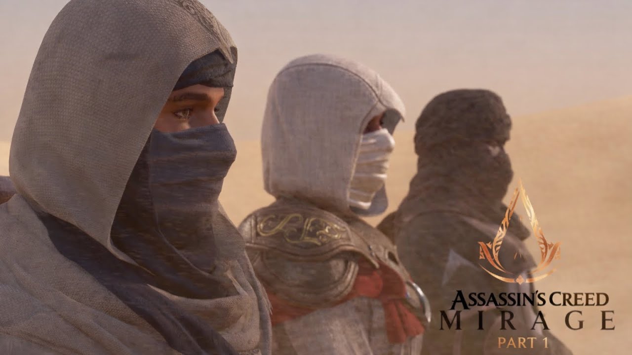 FIRST PLAYTHROUGH - ASSASSINS CREED MIRAGE (FOLLOW ON TWITCH)