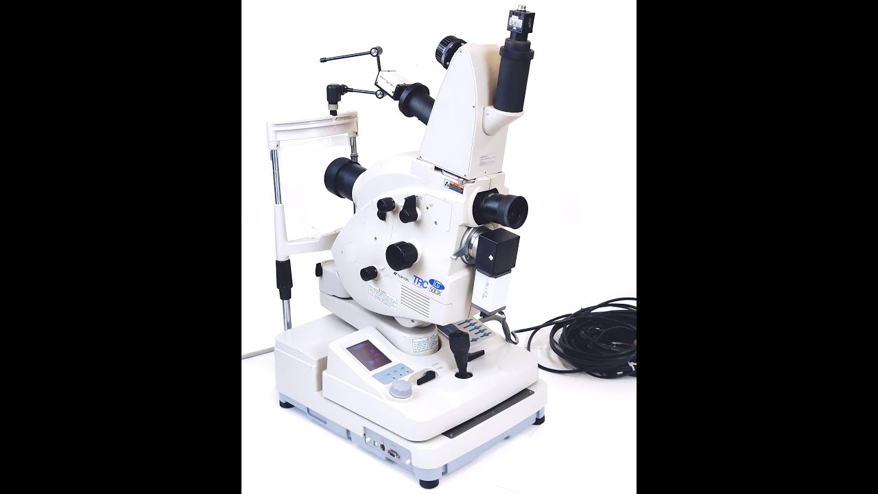 Topcon TRC-50DX Design Retinal Camera  w/ Touch Panel Control and Stingray Camera
