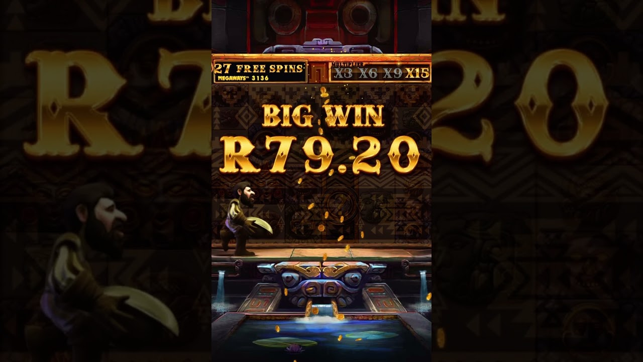 Unbelievable retrigger on Gonzo&rsquo;s quest megaways. 50+ spins. Go watch full video. #slots #shorts