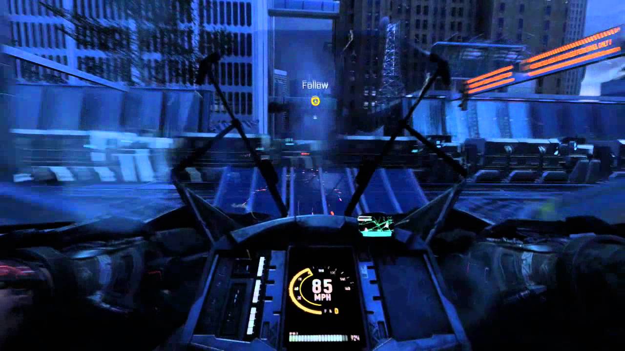 Call of Duty: Advanced Warfare - Hoverbike Scene - Mission Aftermath - (Xbox One) Gameplay