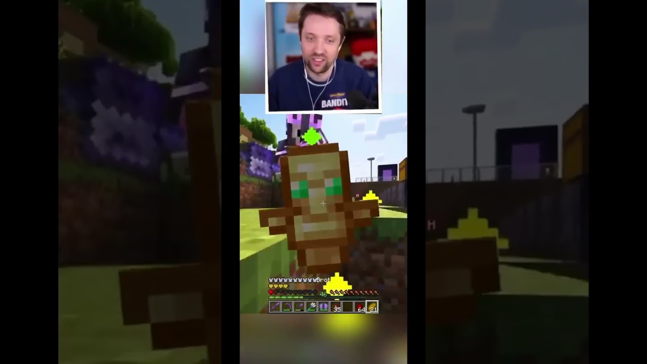 Benx killt Logo ausversehen in Craft Attack 12 #benx #minecraft #logo #kill #shortvideos #legendary