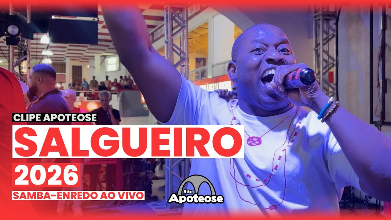 SALGUEIRO 2026 | SAMBA-ENREDO AO VIVO COM LETRA | CLIPE APOTEOSE EP. 02/11 4K #CLIPEAPOTEOSE26